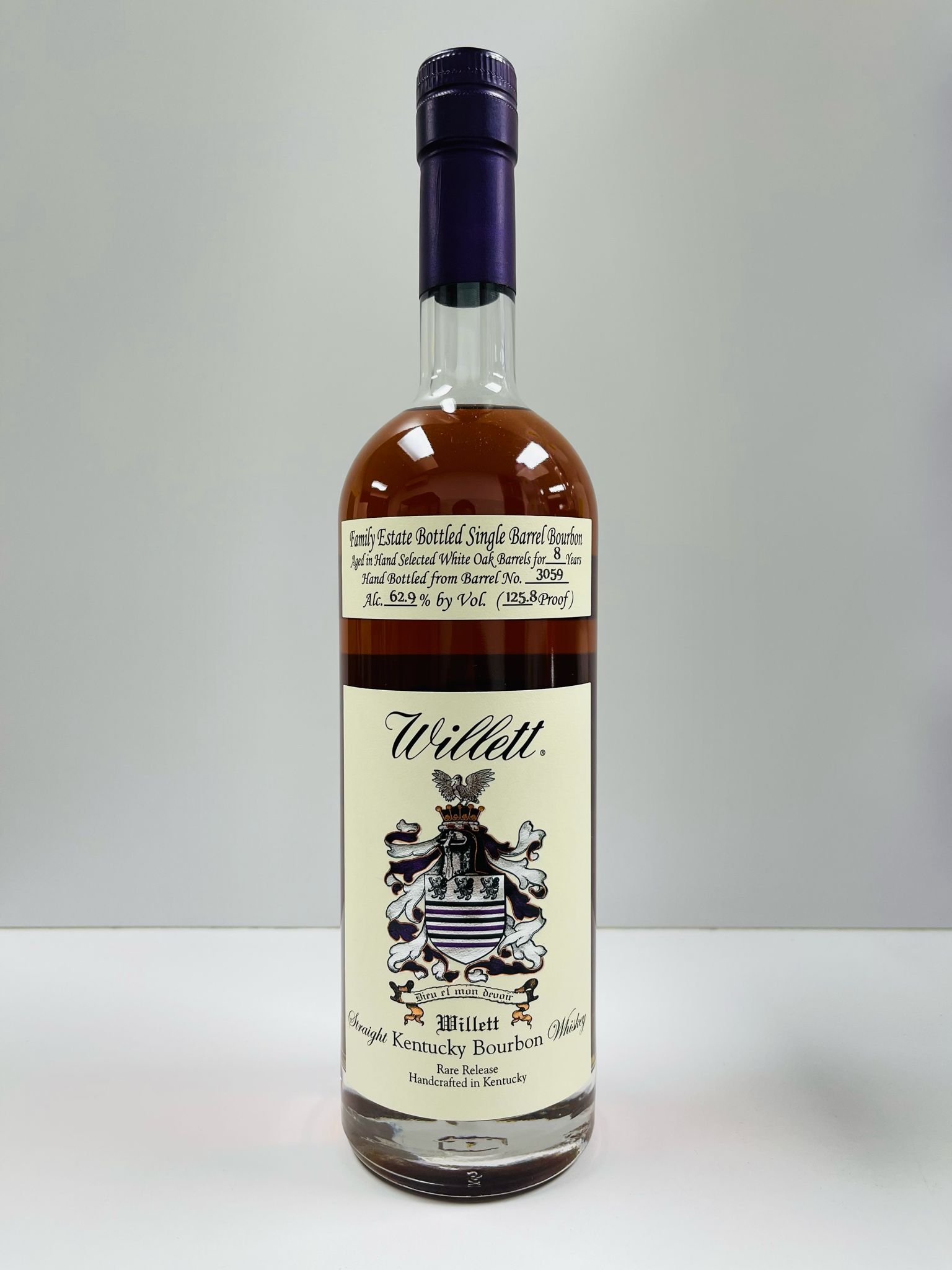 New Arrival - Willett 8 Year Old Family Estate Single Barrel Bourbon #3059 Whisky Live Singapore 2023 70cl 62.9%